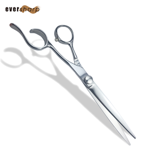 Tijeras de Peluquería Profesionales de 8 Pulgadas, Hoja de Acero Inoxidable 440C, Punta Recta Afilada, Tornillo Ajustable, Mango Ergonómico - Product Image 3