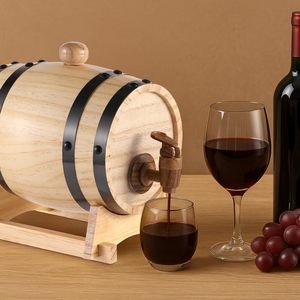 Fût à vin ovale en chêne massif poli de qualité supérieure, baril de vieillissement vintage pour whisky, distributeur de liquide décoratif, logo personnalisé pour bar - Product Image 3