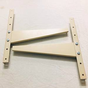 Collapsible 450mm Metal <b>Shelf</b> Bracket 2HP DIY Heavy Duty <b>Folding</b> Hinge - Product Image 3