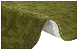 Ocean Art Collection Durable Handmade Kids Room Tufted Wool/Cotton <b>Rug</b> Non-Slip Soft Fluffy Latex Backing <b>Boho</b> Geometric Pattern - Product Image 3