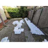 Galets blancs de Carrare 40-60mm - Sacs de 25kg Galets blancs de Carrare recyclés pour la décoration de fontaines et de bassins