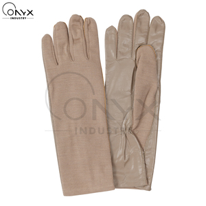 Guantes de Vuelo Nomex Profesionales de ONYX INDUSTRY, Resistentes al Fuego y al Calor, Resistentes a la Abrasión, de Cuero Genuino, Tácticos, para Tripulación de Aviación - Product Image 4