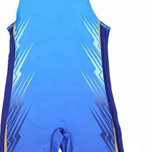 Maillots de lutte pour hommes personnalisés de haute qualité, fabriqués au Pakistan, respirants, sans couture, 100% polyester, impression par sublimation, amusants et abordables - Product Image 4