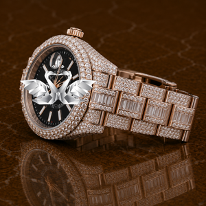High Quality Moissanite Diamond Watch Men Full Iced Out VVS Stones Watch - Product Image 3