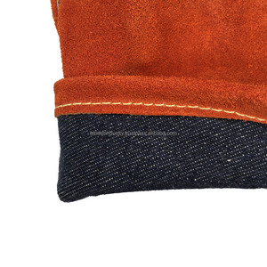 Gants de soudage en cuir de vache, pour mannequin, haute qualité - Product Image 5