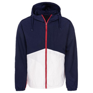 Veste coupe-vent à capuche pour homme, légère, imperméable, style sport, avec empiècements de couleur, manteau matelassé, vêtements décontractés d'automne pour l'extérieur - Product Image 4