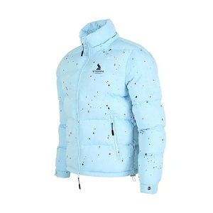 Veste matelassée à capuche de qualité supérieure, très vendue, avec logo sur le devant, chaude et confortable pour l'hiver, pour hommes, en vente en ligne - Product Image 3