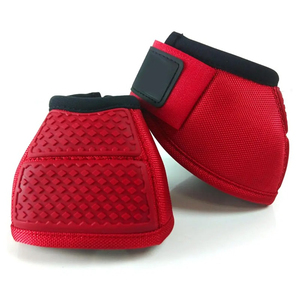 High Quality Customized Outdoor Horse Riding Equipment Horse <b>Brushing</b> <b>Boots</b> Bell <b>Boots</b> Lightweight Adjustable Nylon-Lined - Product Image 4