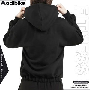 Sudaderas con Capucha de Primera Calidad Personalizadas para Mujer, que Absorben la Humedad, para Entrenamientos de Invierno, con Logotipo Impreso en la Parte Delantera - Product Image 2