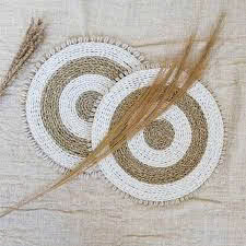 Vietnam Handwoven Seagrass Table Mat Eco Friendly <b>Placemat</b> for Kitchen and Dining Room - Product Image 2