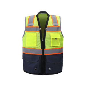 Chaleco de Seguridad Reflectante de Trabajo, Tejido a Medida - Product Image 4