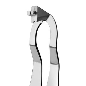 คีมจับยางกันน้ำลายคุณภาพสูงแบบแมนนวล ทำจากเหล็กกล้า สำหรับเครื่องมือทันตกรรมสำหรับงานบูรณะฟัน - Product Image 3