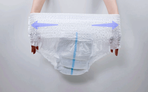 BO-DUME Culottes absorbantes pour adultes, 10 pièces, 2000 ml, sous-vêtements pour incontinence, tissu non tissé, doux, respirant, hautement absorbant - Product Image 6