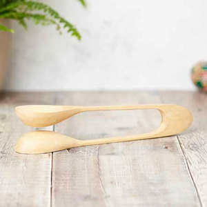 High Quality Natural Wood Rhythm Spoons <b>Musical</b> <b>Instrument</b> For Beginners And Professional Folk Musicians - Product Image 2