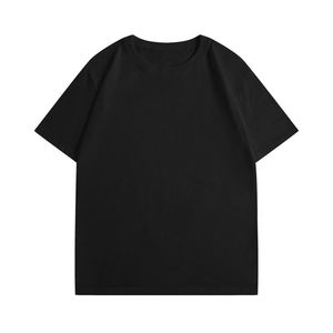 เสื้อยืดผู้ชายสีดำ ผ้าฝ้ายถัก คอกลม แขนสั้น ทรงปกติ สกรีนโลโก้ได้ ใส่สบายๆ - Product Image 2
