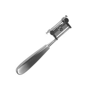 มีดผ่าตัดผิวหนัง Silvers Skin Graft พร้อมด้ามจับ Dermatome เครื่องมือผ่าตัดทางผิวหนัง เครื่องมือศัลยกรรมพลาสติก สแตนเลสสตีล - Product Image 4