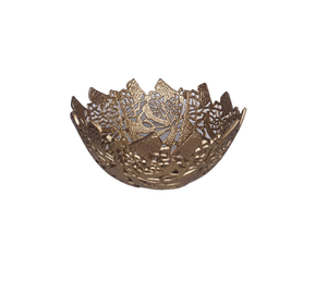Top Trending Aluminum Fruits Serving Bowl Gold Finished Round Bowl Wedding Party and Hotel <b>Tabletop</b> Decorative Serving Bowls - Product Image 3