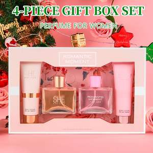 Set Regalo da 4 Pezzi di Fragranza Duratura per Donna, 3.4 oz Eau De Parfum, 4.1 oz Lozione Corpo, Modello D0100XF74IY, per Vacanze, Appuntamenti, Uso Quotidiano - Product Image 6