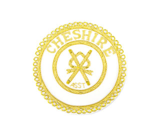 Nouveauté : Badge d'emblème maçonnique brodé à la main, insignes maçonniques à vendre à prix avantageux - Product Image 3