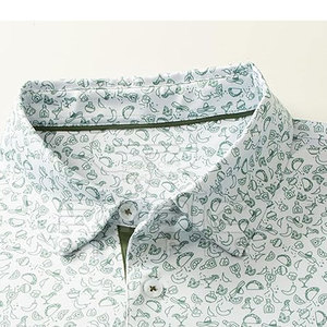Chemises polo pour hommes durables, imprimées, pour un usage décontracté, vêtements de rue, impression personnalisée, en stock - Product Image 2