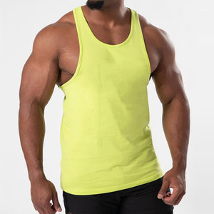 Cropped Length High Quality Bodybuilding Muscle Fit Hot Selling Fashion Streetwear Summer Fit <b>Loose</b> Design <b>Tank</b> <b>Top</b> Regular Fit - Product Image 5
