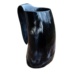 Tazas de cuerno para beber grabadas de gran tamaño VIKINGS para fiestas y juegos vikingos, suministros de jarra de India - Product Image 2