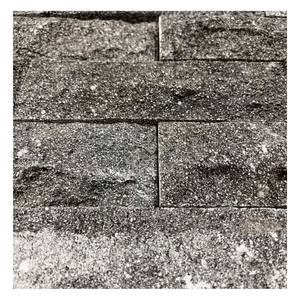 Indonesia đá tự nhiên màu đen nham thạch đá xẻ cắt 100x100 mét cho bên ngoài khách sạn dự án - Product Image 6