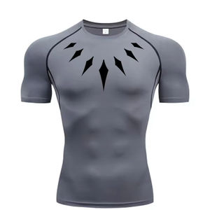 Rashguard de qualité supérieure en gros, personnalisé, à manches longues, extensible, pour le fitness, séchage rapide - Product Image 6