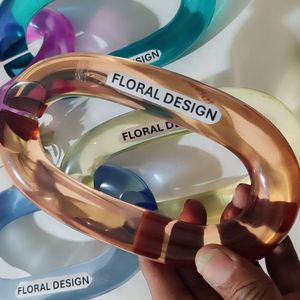 Chaîne décorative en résine de luxe, accessoires personnalisés multi-usages, chaînes en résine pour décoration murale, chaîne à maillons suspendue - Product Image 3