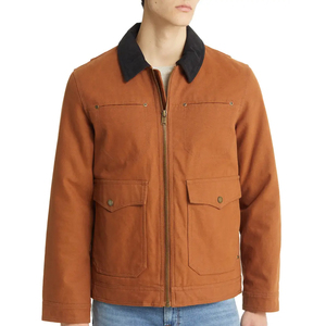 เสื้อแจ็คเก็ตซาฟารีผู้ชาย คอกลม ผ้าโพลีเอสเตอร์ 100% เสื้อนอกทนทาน แฟชั่นลำลอง มีซับในขนสัตว์ ไซส์ใหญ่ สไตล์ญี่ปุ่น สำหรับฤดูใบไม้ร่วง - Product Image 4