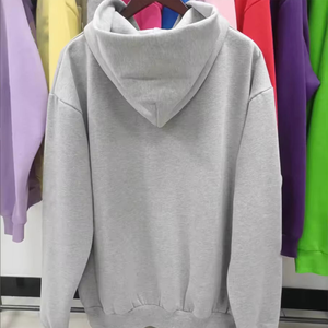 Sudadera con capucha para hombre 100% algodón, de alta calidad, estilo urbano informal, con estampado de patrón web, logotipo personalizable, material en stock, proveedor. - Product Image 1