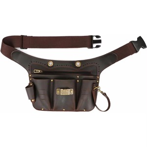 100% Genuine Leather <b>Tool</b> <b>Bag</b> Nylon Heavy Duty Solid Color Customized Logo Factory Wholesale Price OEM Support Customized ODM - Product Image 2