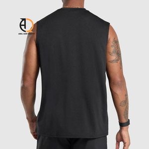 Débardeur de sport pour homme, coupe ajustée, sans manches - Product Image 4