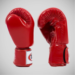 ถุงมือชกมวยหนังวัวแท้คุณภาพสูงยี่ห้อ Fairtex พร้อมโลโก้สั่งทำพิเศษ สำหรับฝึกซ้อมและแข่งขันคิกบ็อกซิ่ง - Product Image 4