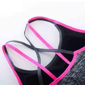 ชุดโยคะไร้ตะเข็บ เสื้อชั้นในกีฬาผู้หญิง น้ำหนักเบา แบบเรียบ ไซส์ใหญ่ ขายส่งสำหรับเด็กผู้หญิง รับทำโลโก้ เสื้อชั้นในกีฬาผู้หญิง - Product Image 5