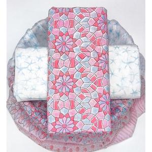 Tissu en coton imprimé ethnique respirant, textile en pur coton pour la confection de robes féminines, motif floral, tissu adapté à l'été - Product Image 3