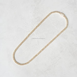 Cadena Cubana de Plata de Ley 925 con Eslabones de Diamantes Moissanite, Collar para Hombre, Joyería Brillante, Regalo para Él, Cadena Hip Hop - Product Image 6