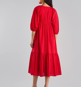 Vestido Largo Maxi Ecológico con Estampado Personalizado, Ropa de Maternidad para Mujer, Prendas de Embarazo, Lactancia - Product Image 2