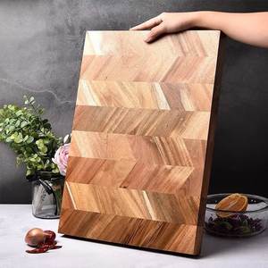 Lot de 3 planches à découper rectangulaires en bois Forest Edge, 2,0 cm d'épaisseur, jetables, antidérapantes, compatibles lave-vaisselle, pour servir le fromage - Product Image 6