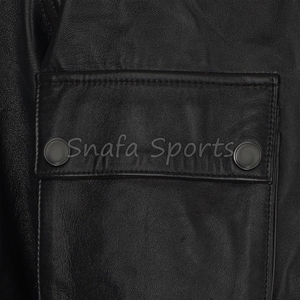 Chaquetas de Cuero Genuino con Cierre, Transpirables, de la Mejor Moda, de Pakistán, Cómodas y de Buena Calidad para Mujer - Product Image 3