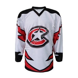Maillot de Hockey sur Glace Personnalisé Léger et Respirant à Séchage Rapide Style Hockey Canada Maillot de Hockey en Sergé Surdimensionné en Polyester pour Hommes - Product Image 6