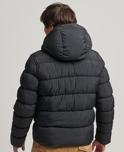 Vestes matelassées coupe-vent pour hommes, fermeture éclair, logo personnalisé imprimé, OEM, vente en gros, haute qualité, hiver, décontractées - Product Image 2