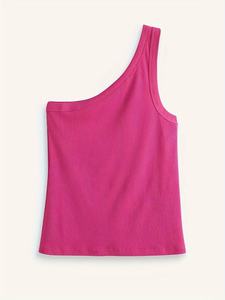 Camisetas de Tirantes para Mujer, Ajustadas, Lisas, con Logotipo Personalizado, de Algodón/Poliéster/Spandex/Nailon, de Alta Calidad, 220g, Precio Económico - Product Image 5