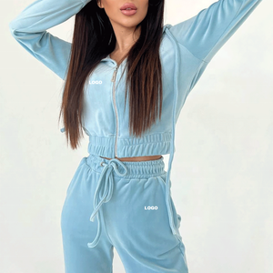 Nouvel ensemble de survêtement décontracté pour femme automne 2026 – Sweat-shirt et pantalon de sport oversize 2 pièces pour femme - Product Image 2