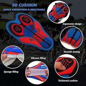 High Quality Cycling Shirts Sublimation Print Road Bike Jersey <b>Padded</b> Shorts <b>Cheap</b> Sweat Wicking Short Sleeve Wears with strap - Product Image 4