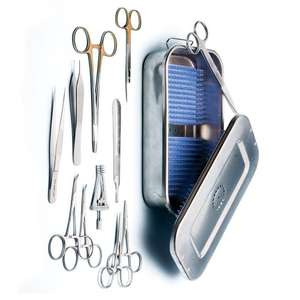 Kit Quirúrgico para Animales Exóticos, Juego de 12 Instrumentos Veterinarios de Acero Inoxidable de Dentavex - Product Image 5