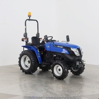 Tracteur Solis S20 4x4 à transmission par engrenages, chargeur intégré d'usine, boîte de vitesses à roulement auto-nivelant, pompe, moteur, haute productivité