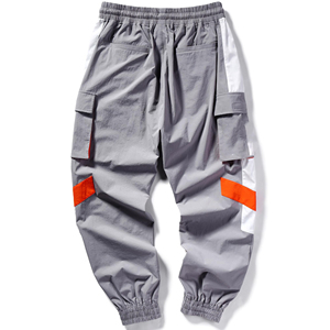 Pantalon de sport décontracté taille haute pour homme, grande taille, imprimé personnalisé, couleur unie, style streetwear, vente en gros - Product Image 6