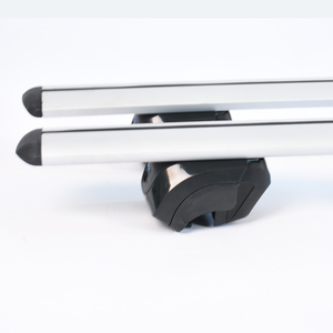 Aluminum Universal Roof Rack Cross <b>Bar</b> with Aerodynamic Design 75KGS Capacity 1250x89mm - Product Image 3