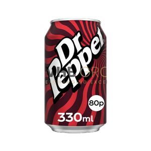 Dr Pepper Lata de 330 ml al por Mayor - Product Image 1
